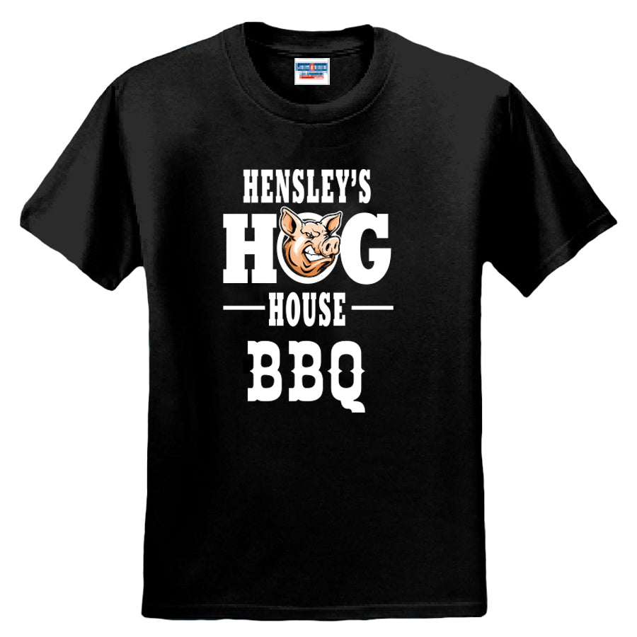 Hensley's Hog House BBQ Crew Neck T-Shirt