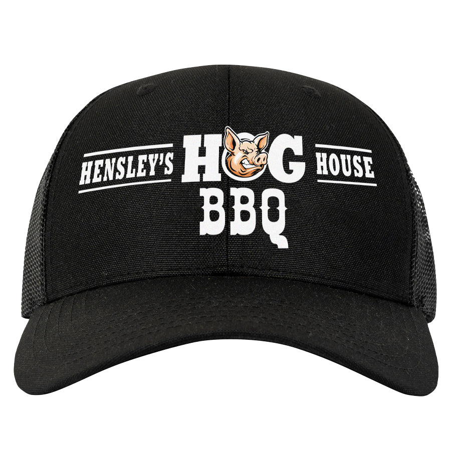 Hensley's Hog House BBQ Snapback Trucker Cap
