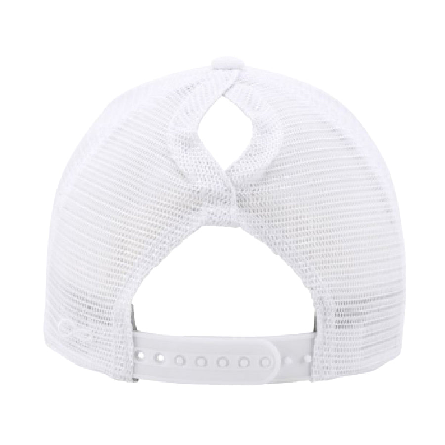 Hensley's Hog House BBQ Snapback Ponytail Hat
