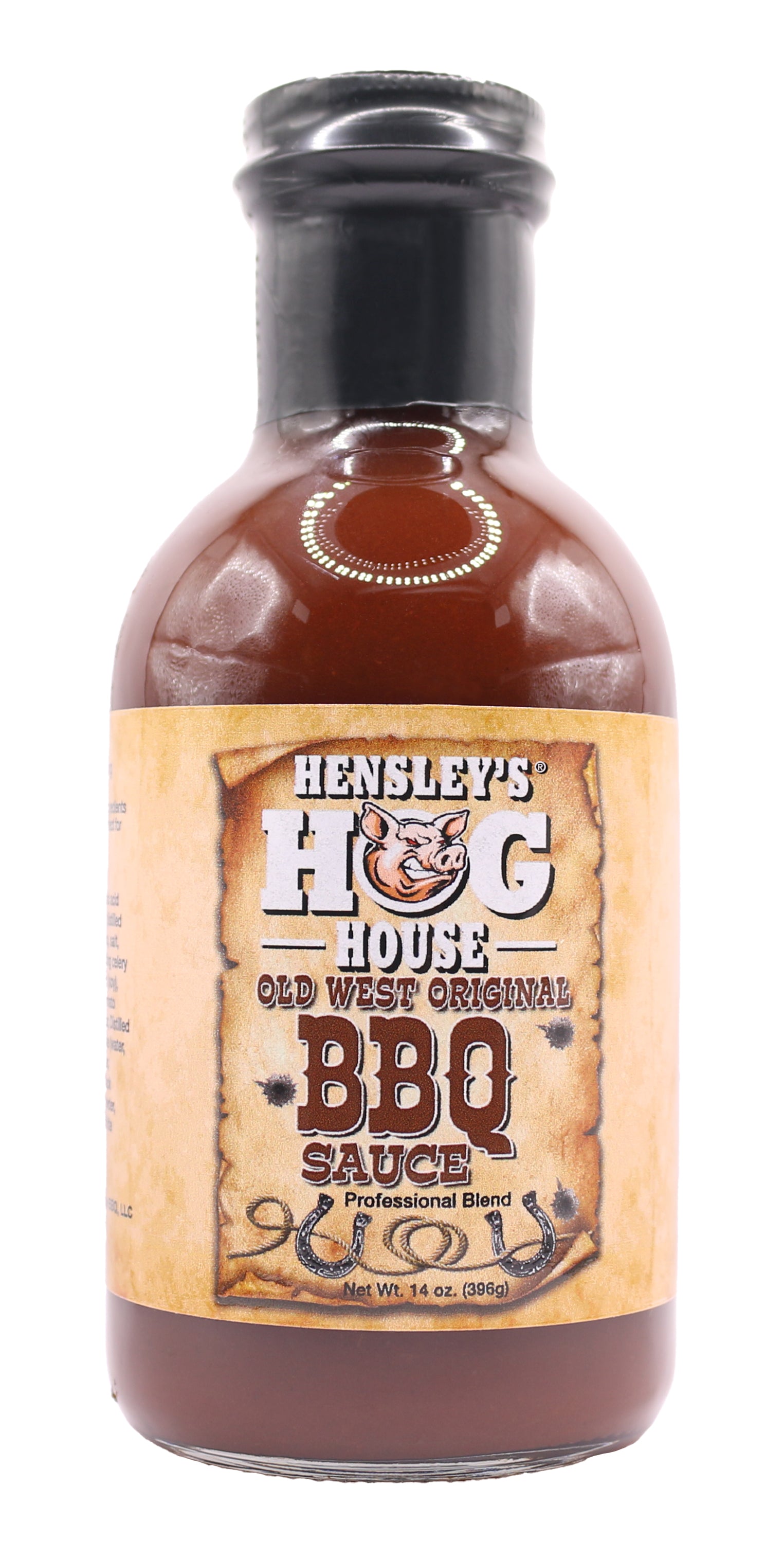 Hensley's Hog House BBQ® Old West Original Barbecue Sauce 14 oz